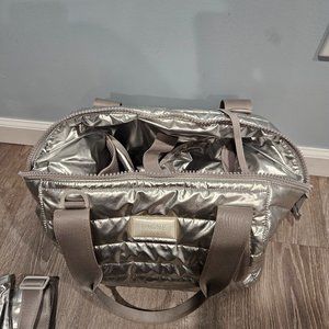 Dagne Dover Landon Carryall Silver Puff (Medium)